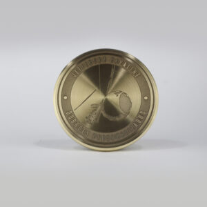 Medalhão em Bronze 63mm em Alto Relevo