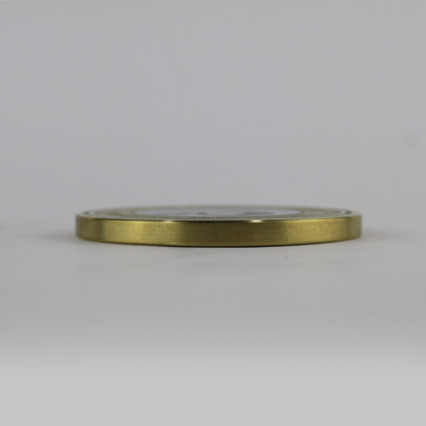 Medalhão em Bronze e Inox 63mm em Alto Relevo - Imagem 3